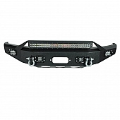 Paramount Automotive Bumper Direct-Fit 1-Piece Design Black - 570112