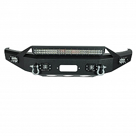 Paramount Automotive Bumper Direct-Fit 1-Piece Design Black - 570112