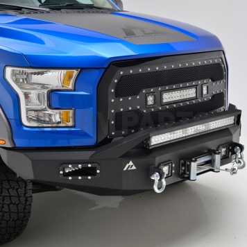 Paramount Automotive Bumper Direct-Fit 1-Piece Design Black - 570112-3