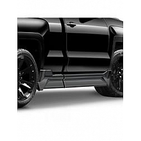Air Design Side Skirt - Satin ABS Plastic Black - GM24B131