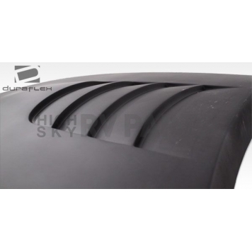 Extreme Dimensions Hood - Primered Fiberglass Black - 104709-1