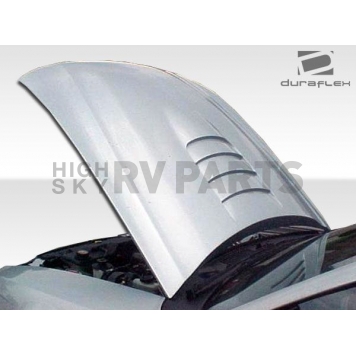 Extreme Dimensions Hood - Primered Fiberglass Black - 104709-4
