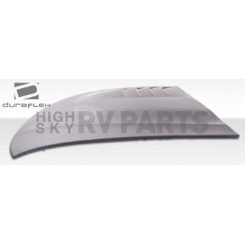 Extreme Dimensions Hood - Primered Fiberglass Black - 104709-5