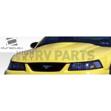 Extreme Dimensions Hood - Primered Fiberglass Black - 104709-7