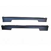 Street Scene Side Skirt - Bare Urethane Black Set of 2 - 95070791