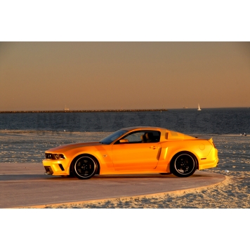 Street Scene Side Skirt - Bare Urethane Black Set of 2 - 95070791-1