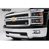 T-Rex Truck Products Grille Insert - Mesh Rectangular Black Powder Coated Mild Steel - 51121