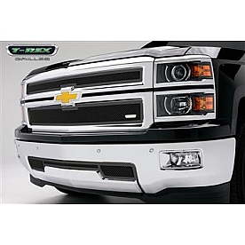 T-Rex Truck Products Grille Insert - Mesh Rectangular Black Powder Coated Mild Steel - 51121