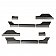 Rugged Ridge Rocker Panel Guard - Flat Steel Black Powder Coated - 1161511