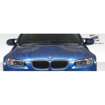 Extreme Dimensions Hood - Primered Fiberglass Black - 107173