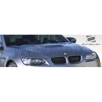 Extreme Dimensions Hood - Primered Fiberglass Black - 107173-1