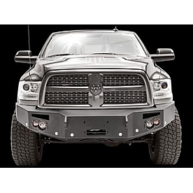 Fab Fours Bumper Premium 1-Piece Design Steel Black - DR16C40511