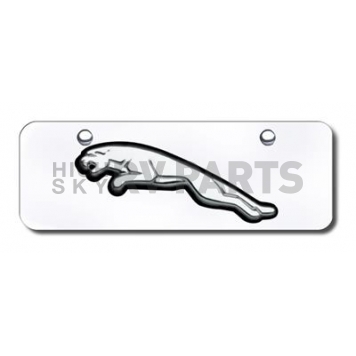Automotive Gold License Plate - Jaguar Stainless Steel - JAGBCCM