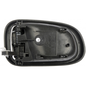 Help! By Dorman Interior Door Handle - Lever Plastic Dark Gray Single - 80885-1