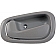 Help! By Dorman Interior Door Handle - Lever Plastic Charcoal Single - 80888
