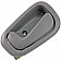 Help! By Dorman Interior Door Handle - Lever Plastic Charcoal Single - 80888