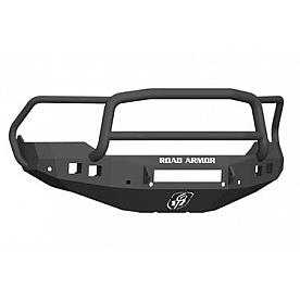 Road Armor Bumper Stealth Lonestar 1-Piece Design Steel Black - 413F5BNW