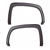 Lund International Fender Flare - Black Matte Set Of 2 - SX121SB
