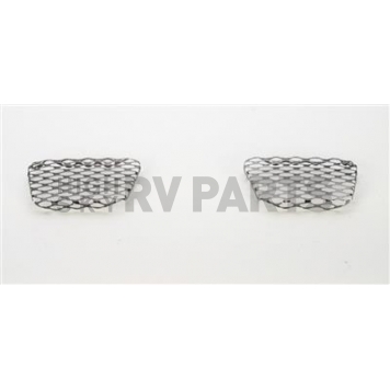 Street Scene Bumper Grille Insert Mesh Black Chrome Black Steel - 95076148