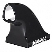 Harwood Fiberglass Hood Scoop - Dragster Gelcoat Black - 3158