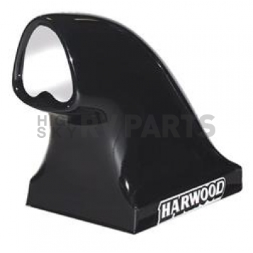 Harwood Fiberglass Hood Scoop - Dragster Gelcoat Black - 3158