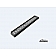Romik USA Running Board Black Anodized Aluminum Stationary - 81314419