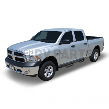 Raptor Series Nerf Bar Black Powder Coated Steel - GTS31DG-5