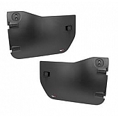 Rugged Ridge Door - Hard Lower Half Powder Coated Black Steel Set Of 2 - 1150901