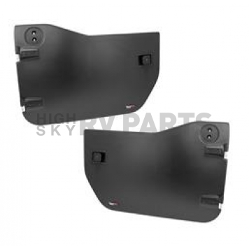 Rugged Ridge Door - Hard Lower Half Powder Coated Black Steel Set Of 2 - 1150901