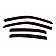 Auto Ventshade (AVS) Rainguard - Smoke Acrylic Set Of 4 - 194621