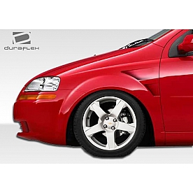 Extreme Dimensions Fender - Fiberglass Black Primered Set Of 2 - 106167