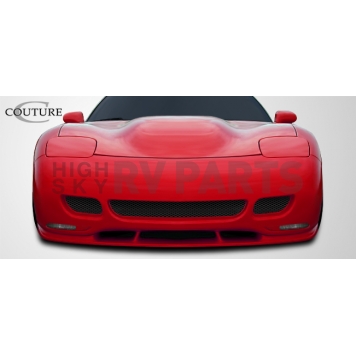 Extreme Dimensions Air Dam Front Lip Polyurethane Primered Black - 108122-1