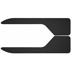 Husky Liner Mud Flap - Black Matte Textured Thermoplastic Olefin Set Of 2 - 17048
