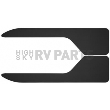 Husky Liner Mud Flap - Black Matte Textured Thermoplastic Olefin Set Of 2 - 17048