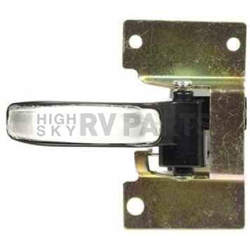 Help! By Dorman Interior Door Handle - Lever Plastic Silver And Black Single - 77724