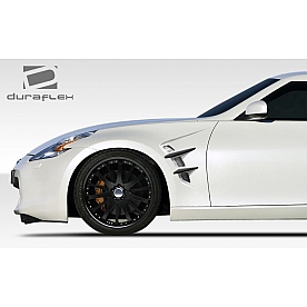 Extreme Dimensions Fender - Fiberglass Black Primered Set Of 2 - 108265