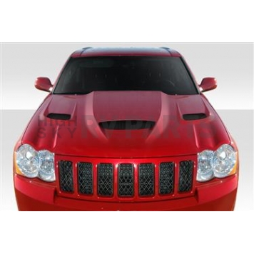 Extreme Dimensions Hood - Fiberglass Reinforced Plastic Black - Hellcat - 113007