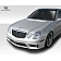 Extreme Dimensions Air Dam Front Lip Fiberglass Reinforced Plastic Primered Black - 112747
