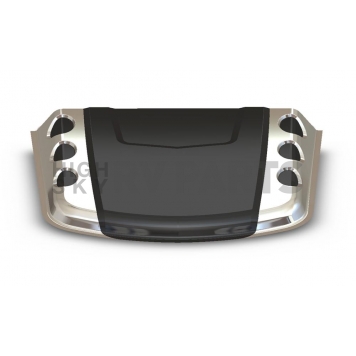 Auto Ventshade (AVS) Hood Scoop - Non Vented Bare ABS Plastic Primered - 80012-1