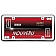 Cruiser License Plate Frame - Nouveau Die Cast Zinc - 20630