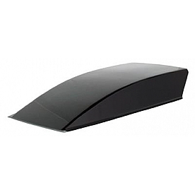 Harwood Fiberglass Hood Scoop - Cowl Induction Gelcoat Black - 1128