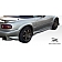 Extreme Dimensions Side Skirt - Primered Fiberglass Reinforced Plastic Black Set of 2 - 100963