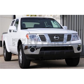 T-Rex Truck Products Grille Insert - Horizontal Bar Polished Aluminum - 21774