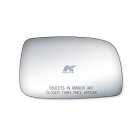 K-Source Exterior Mirror Glass Rectangular Power Single - 90205