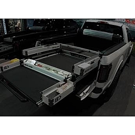 Bedslide Cargo Organizer - Truck Bed Rectangular Aluminum - BSADK