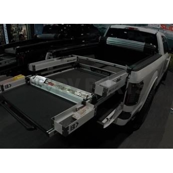 Bedslide Cargo Organizer - Truck Bed Rectangular Aluminum - BSADK