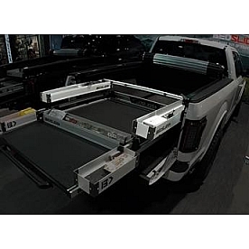 Bedslide Cargo Organizer - Truck Bed Rectangular Aluminum - BSASK