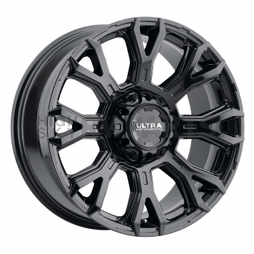 Ultra Wheel 123 Scorpion - 17 x 9 Black - 123-7935BK+12