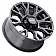 Ultra Wheel 123 Scorpion - 17 x 9 Black - 123-7935BK+12