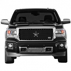 RBP (Rolling Big Power) Grille Insert - Black Steel Rectangular - 258211